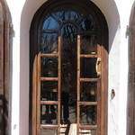 dal Pescatore - 入口の猫