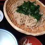 もちづき - ニラ蕎麦