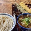 こくや - 肉つゆうどん（冷・並）天ぷら2種