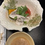日光星の宿　宵むらさき - 豚しゃぶ