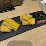 和と酒 ろせと - とうもろこしの天ぷら