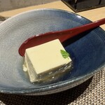 和と酒 ろせと - とうもろこしの豆腐