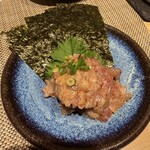 和と酒 ろせと - アジのなめろう