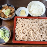 ゑびや - 料理写真:「ミニもつ煮半ライスセット」930円税込み♫