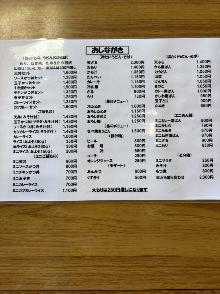 大村 うどん そば 店 関根 町 店