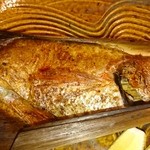 味処太郎源 創業店 - 赤むつ塩焼きハーフサイズ　最高に美味しいです♪