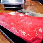 黒毛和牛焼肉 春道 - 料理写真:プリプリサクサクの塩レバー