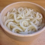 釜揚うどん 一心 - コシの強い麺