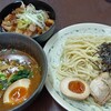 麺屋 青山 - 料理写真:つけ麺(こってり)＆ちゃーしゅー飯(焼き)