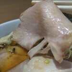 手揉み中華そば 中村 - チャーシュー