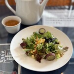 城北飯店 - セットのサラダ
