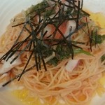 マンジャーレ - イカと明太子の冷製パスタ