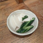 鰻 むさし乃 - 漬物