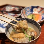 茶寮哲心 - 愛知鴨のあんかけ