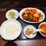 中華料理　燕京 - 2026年６月　酢豚定食（1000円）