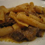 トラットリア・ピッツェリア・レ・アルカーテ - 和牛すね肉のラグーソース　リガートあえ