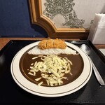 カレー専門店 クラウンエース - ■カツカレーチーズ¥800