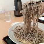 薬師そば - 細切りの麺