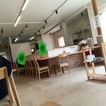 薬師そば - 店内カウンター