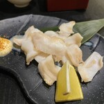 庵JUJU - マンボウのホルモン塩焼き980円
