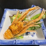 庵JUJU - くもえびのから揚げ1尾200円