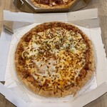 ドミノ・ピザ - 料理写真:ハーフ&ハーフ ダブルモッツァレラ(チーズ2倍) マヨじゃが(チーズ2倍)生地チーズンロール 2975円(50%クーポン利用)