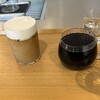 ブルーボトルコーヒー  - ノラコールドフォームとドリップ珈琲の組み合わせ。