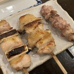 鳥伊勢 - 盛り合わせのうち３本