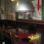 慶州園 - 炭火七輪で焼き上部で煙を取るのでおいしく快適にいたただけます。