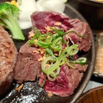とろけるハンバーグ福よし - ハラミステーキ
