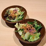 とろけるハンバーグ福よし - 野菜サラダ
