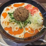  勝どき食堂 - 料理写真:冷やし豆乳坦々うどん 890円！