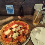 ピッツェリア　ラ　ジータ - 料理写真:シチリアーナ＆ジンジャーエール