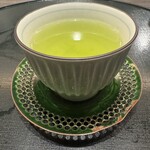 菅井 - 温かい緑茶