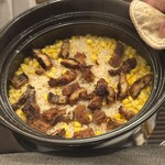 菅井 - ハモとトウモロコシの土鍋ご飯