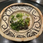 菅井 - オコゼ湯引き