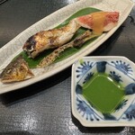 菅井 - 鮎塩焼き