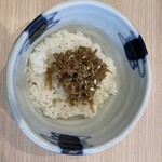 金沢 麺つみき - ちりめん金澤山椒飯