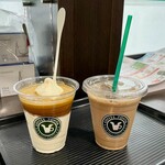 珈琲問屋 - ドリンク写真:エスプレッソアフォガード・アイスカフェモカ