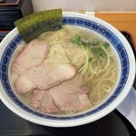 自家製中華そば つむぎ - 塩ワンタンメン