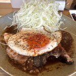 豚テキGO - 極とんてき　目玉焼きトッピング