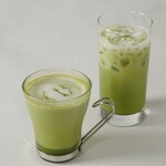 進々堂 - 料理写真:宇治抹茶オレ(ホット・アイス)