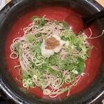 そば処 とんぼ - 料理写真:梅しそおろし蕎麦２玉1,089円