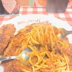 スパゲッティーのパンチョ - カニクリームコロッケ付き