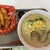 スガキヤ - 料理写真:野菜ラーメン、カリカリチキン