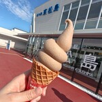 珈琲工房いしかわ - 珈琲ソフトクリーム