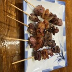 鶏の伊藤 - もつ串（塩）