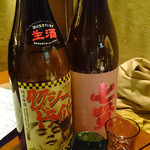 初代　おかわりや  - 日本酒　岩手「タクシードライバー」と山梨「七賢」の春限定品