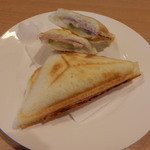 三澤珈琲 - 料理写真:ホットサンド