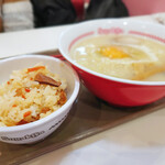 スガキヤ - 玉子入りラーメン 五目セット